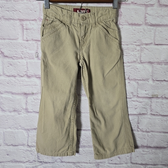LEVI'S Boys 549 Khaki  Jeans Size 4 Regular - Picture 4 of 7